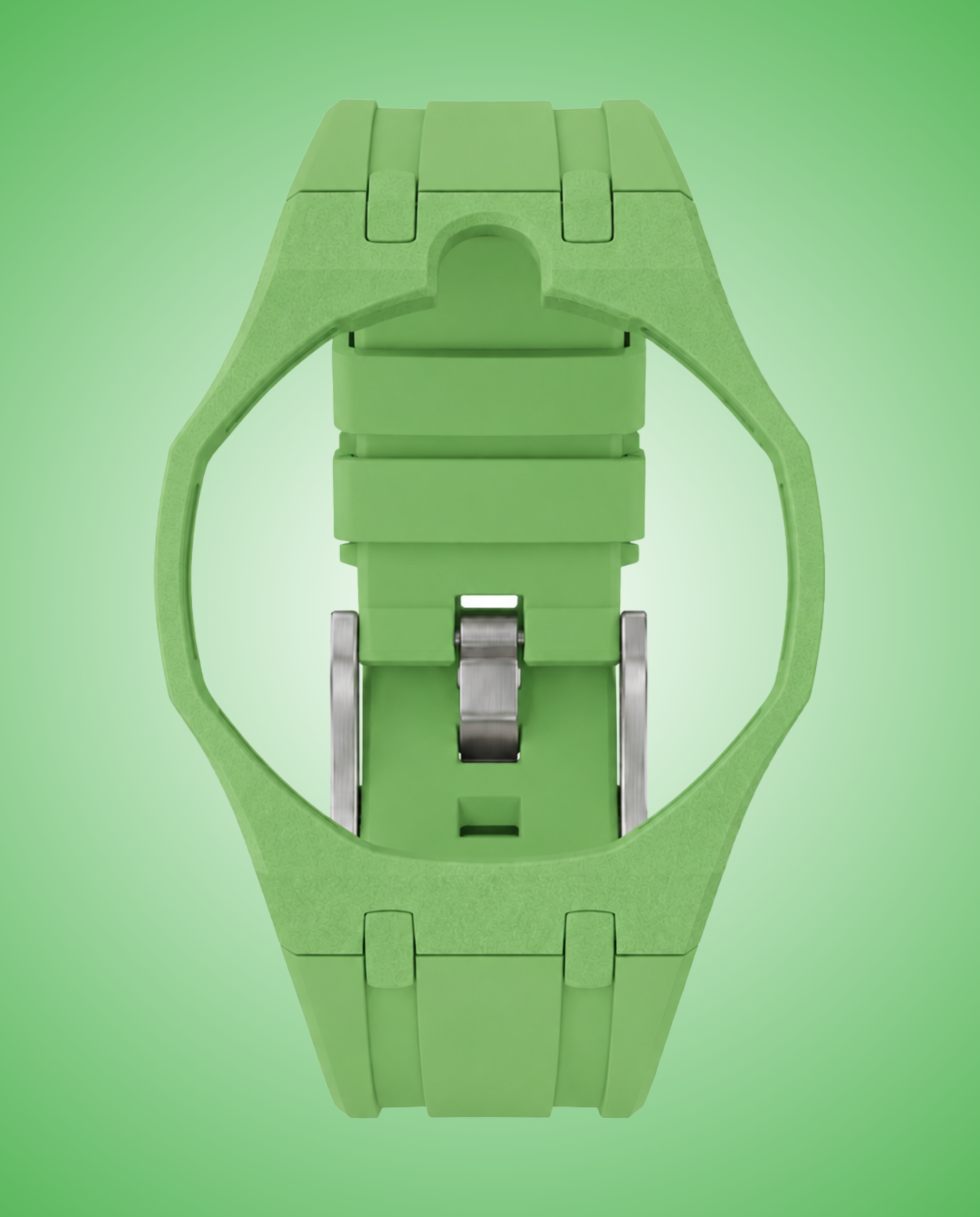 Royal Pop Silikonarmband – GRÜN ACHT | KONTRAST