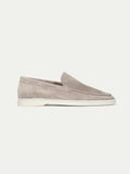 Classic Suède Loafer Light Grey