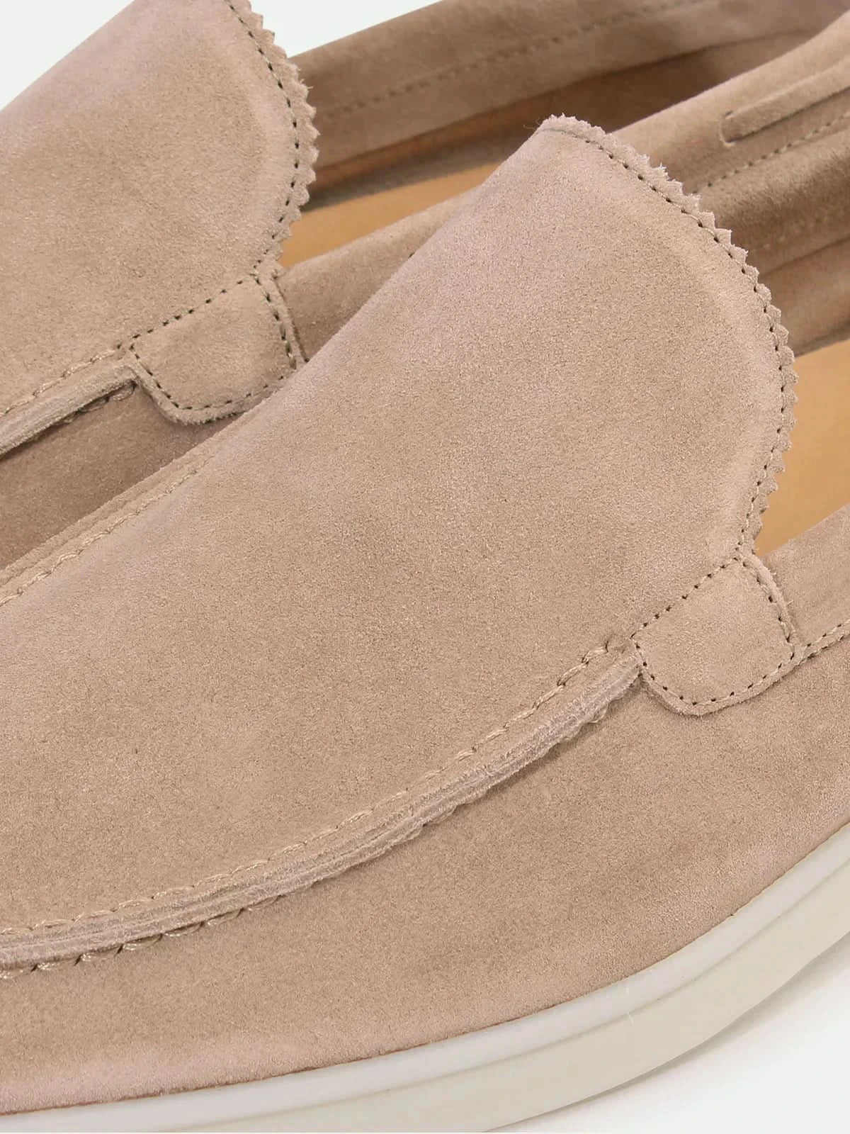 Classic Suède Loafer Beige